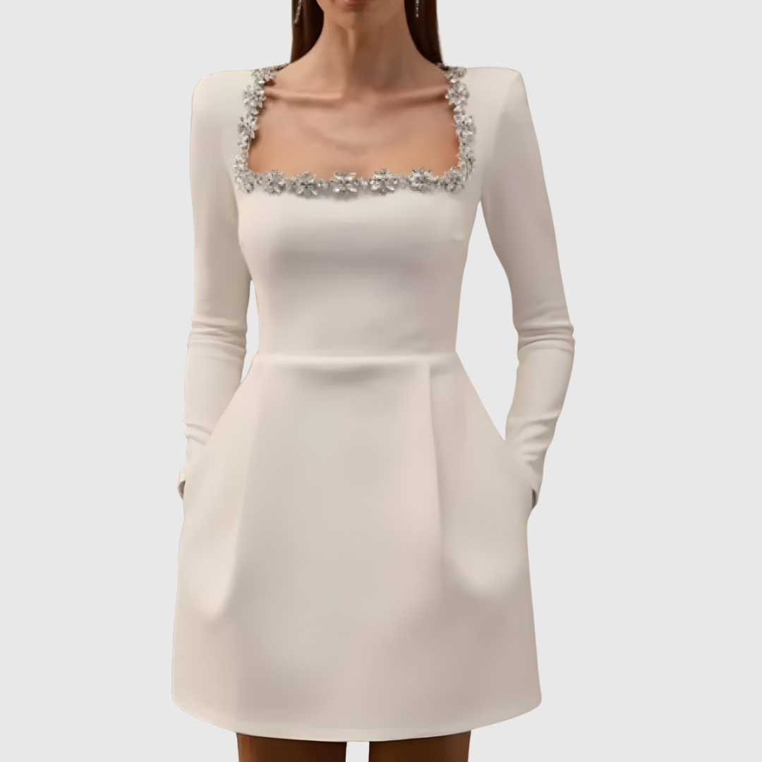 NOELLA | VELVET COCKTAIL DRESS