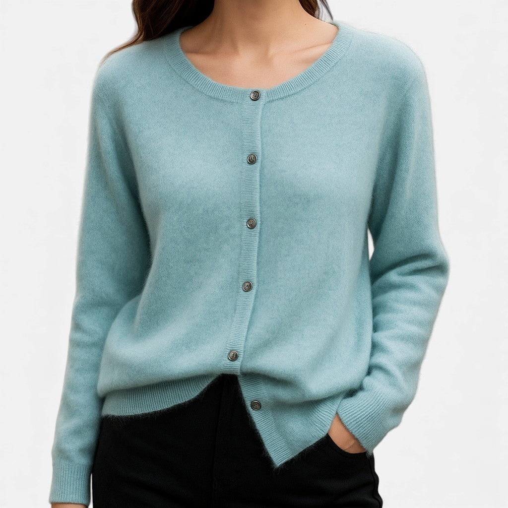 Nivola - Mink Cashmere Cardigan