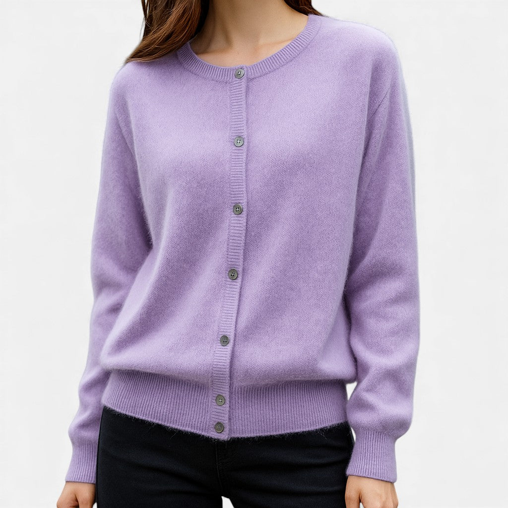 Nivola - Mink Cashmere Cardigan