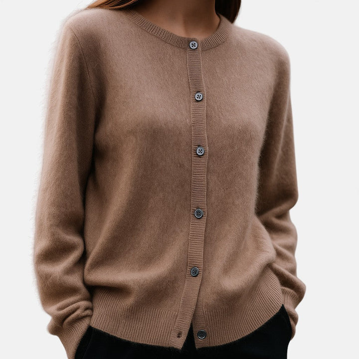 Nivola - Mink Cashmere Cardigan