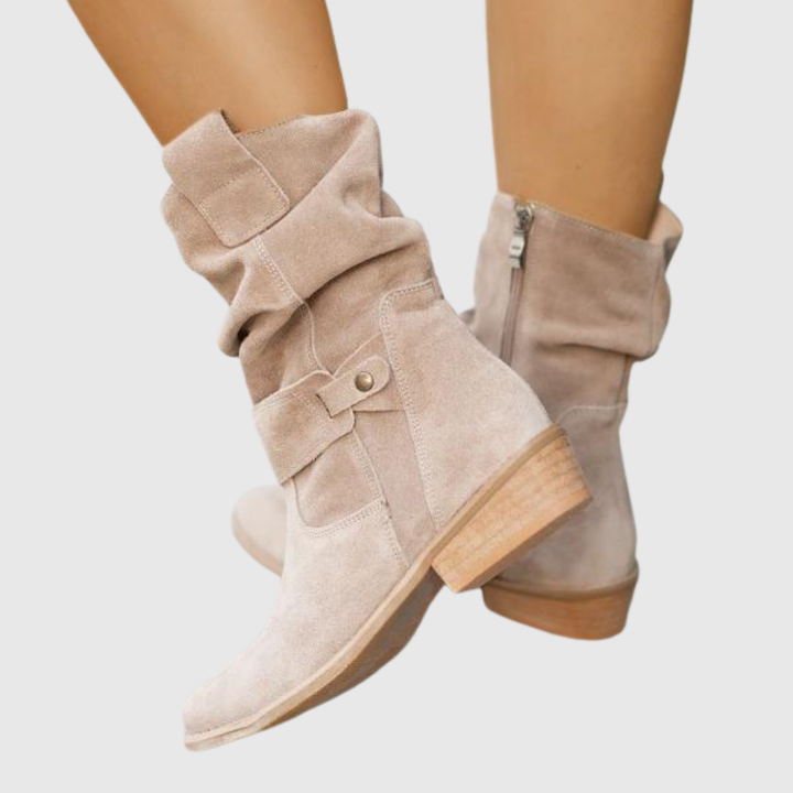 CORISSA | SUEDE ANKLE BOOTS