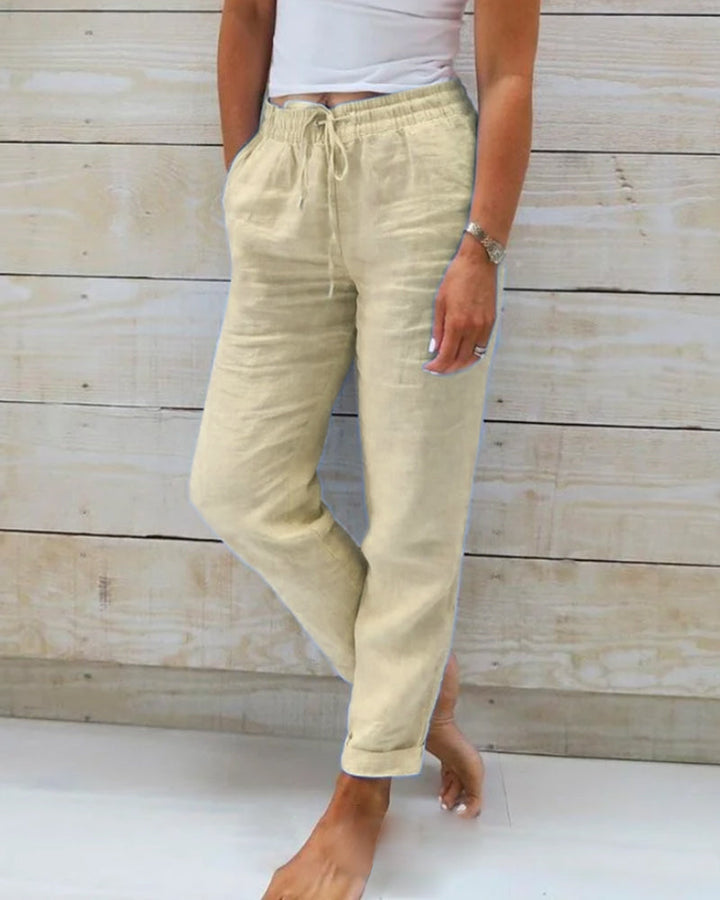 AVERIE | RELAXED DRAWSTRING TROUSERS