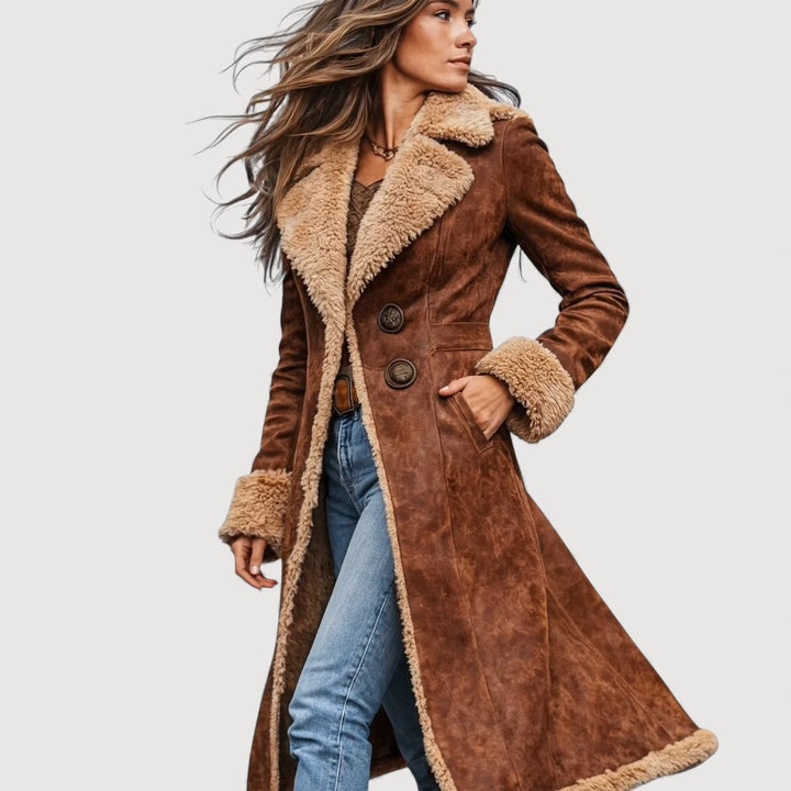 ARIELLE – SHEARLING COAT