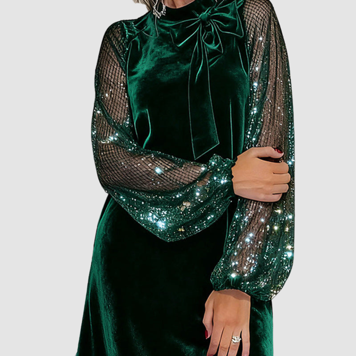 MARTINA | ELEGANT SUEDE DRESS