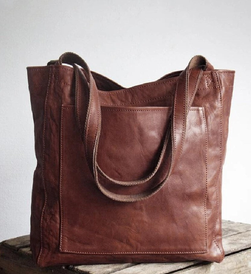 THESSALY | CLASSIC LEATHER TOTE
