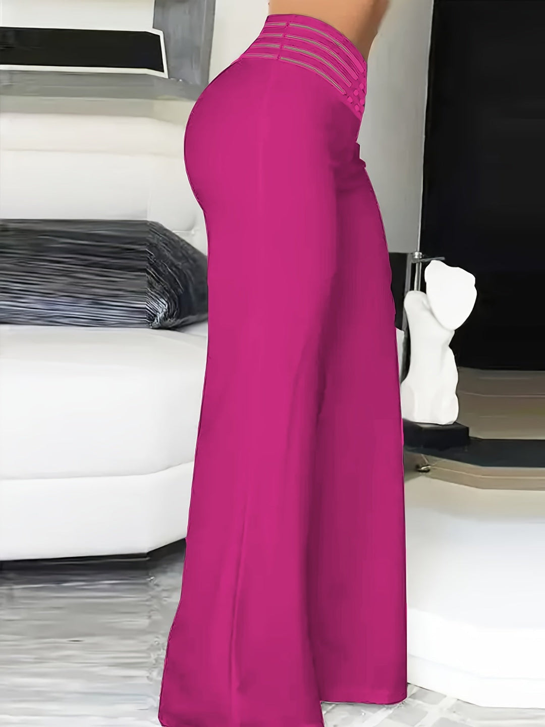 TAVIRA | BREATHABLE HIGH-WAIST PANTS