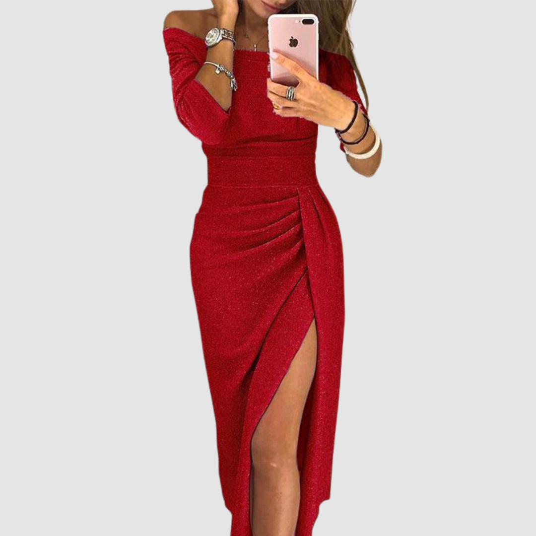 EIRIAN | OFF-SHOULDER GALA DRESS