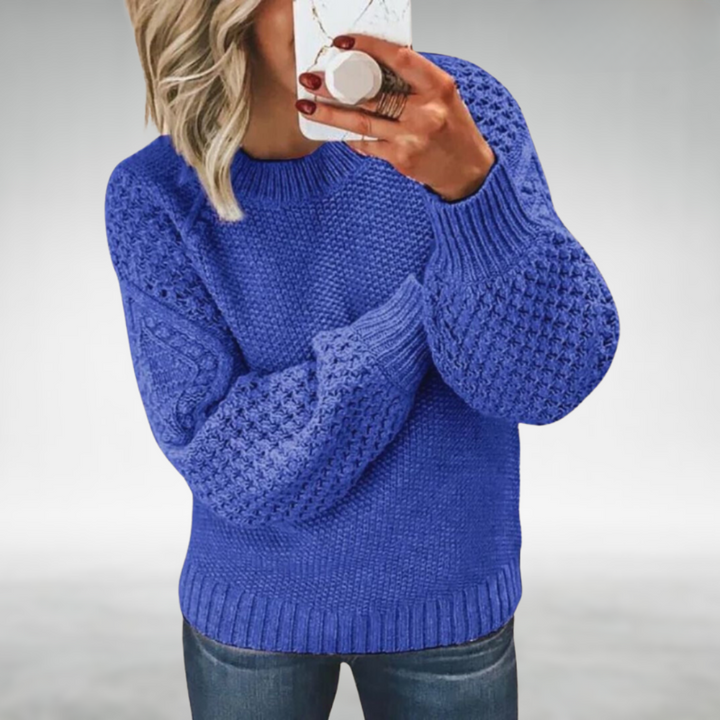 CALYRA | CHIC SWEATER WITH COVERAGE