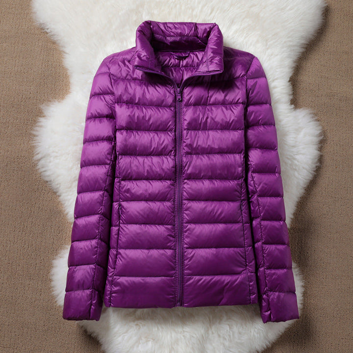 ULLA TRANSITIONAL PADDED JACKET | PURPLE
