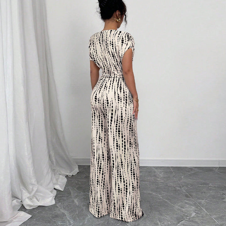 AMARISE™ | WIDE-LEG STRAP JUMPSUIT