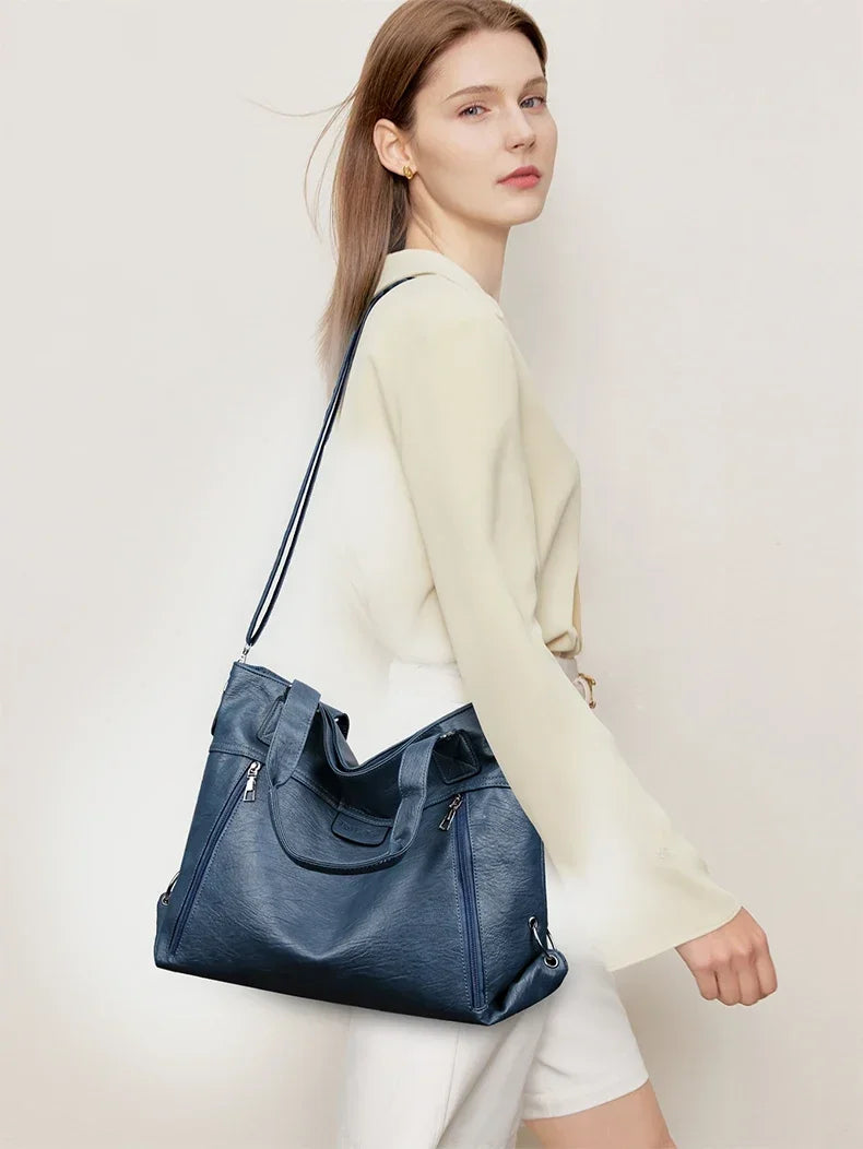 RETRO SHOULDER TOTE BAG