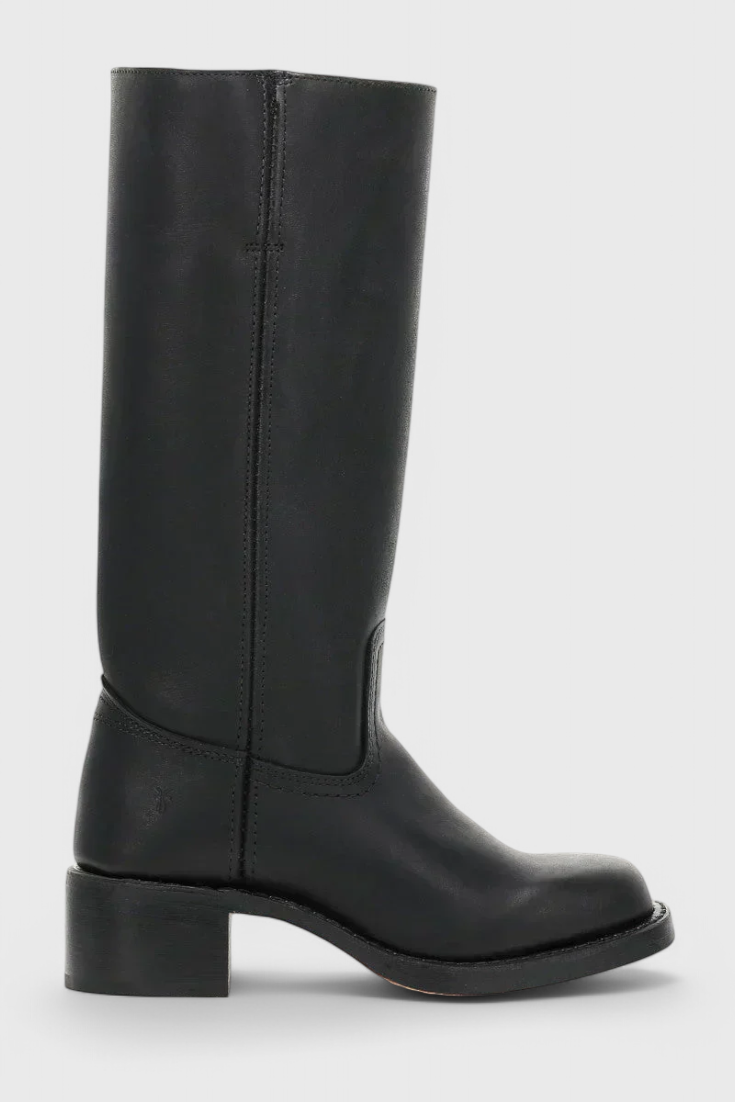 PIPPA | WOMEN'S LEATHER KNEE-HIGH BOOTS WITH HEELS