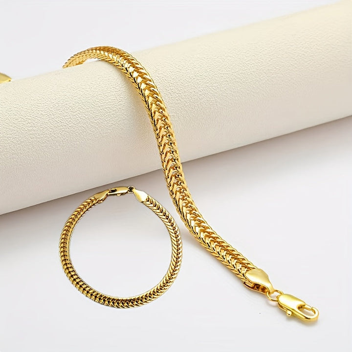 LUXURY FISH TAIL NECKLACE & BRACELET SET