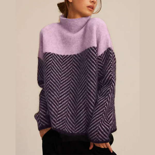 Malene | Cotton Turtleneck Sweater