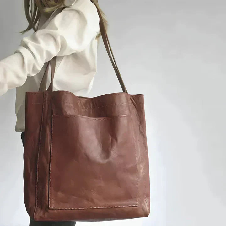 CLASSIC LEATHER TOTE