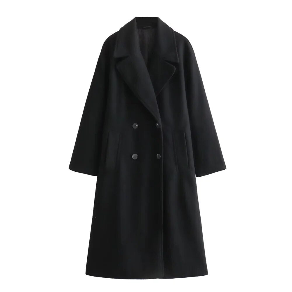 LYNA - WARM WINTER COAT WITH ELEGANT DESIGN